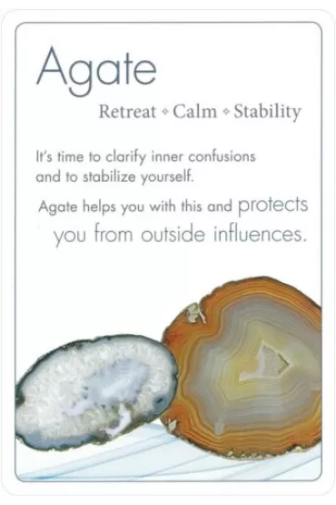 Healing stones Tarot, karty do wr�enia