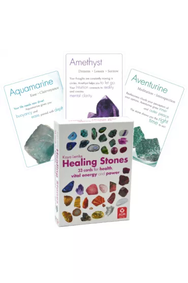 Healing stones Tarot, karty do wr�enia