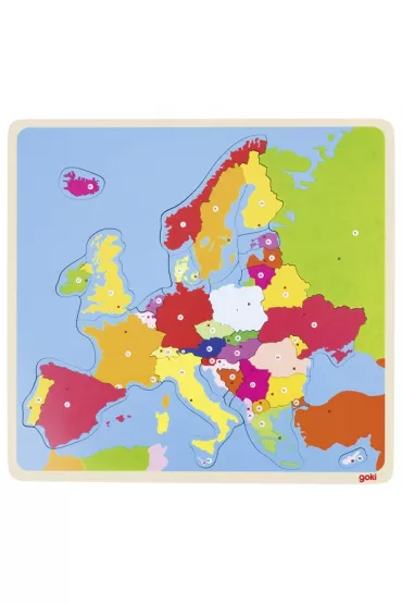 Uk�adanka - Mapa Europy Goki
