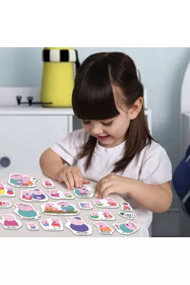 Maksik �winka Peppa Rodzina - zestaw magnes�w