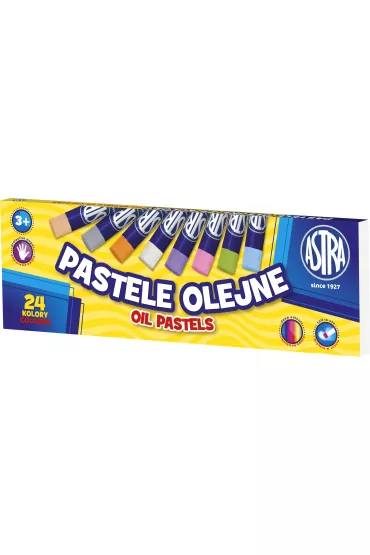 Astra Pastele olejne 24 szt.