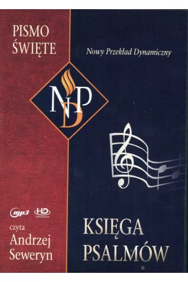 Audiobook Ksi�ga psalm�w. Nowy przek�ad dynamiczny CD - Andrzej Seweryn