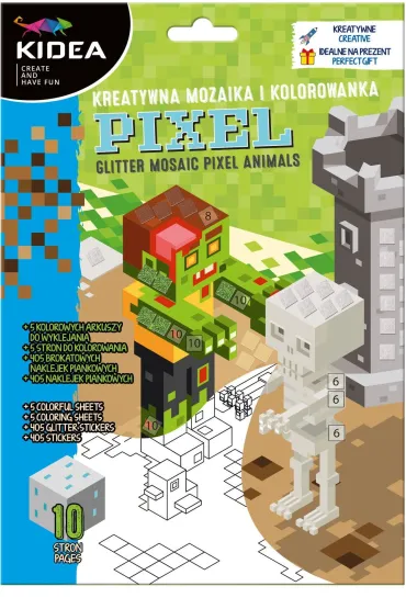 Mozaika i kolorowanka Pixel