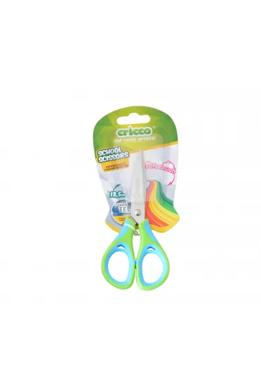 Cricco No�yczki szkolne z mi�kkim uchwytem 13,5 cm