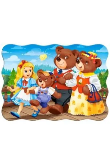 Puzzle 30 el. Goldilocks AND Three Bears Castorland