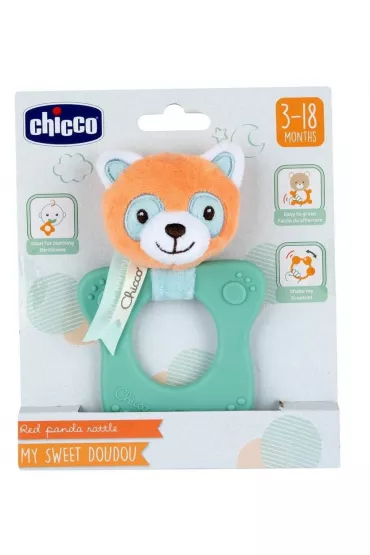 Grzechotka czerwona panda Chicco