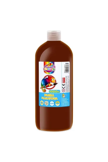 Sweet colours Farba plakatowa br�zowa 1000 ml
