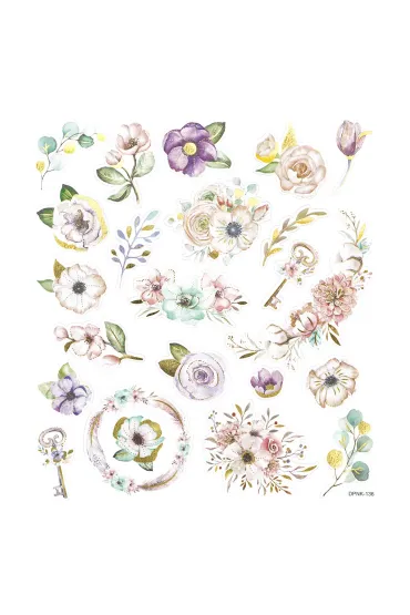 Dalprint Naklejki boho florals 22 szt.