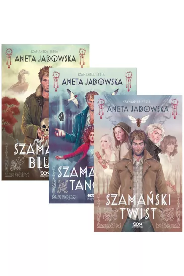 Pakiet Szamaska seria. Tomy 1-3: Szamaski blues, Szamaskie tango, Szamaski twist - Aneta Jadowska