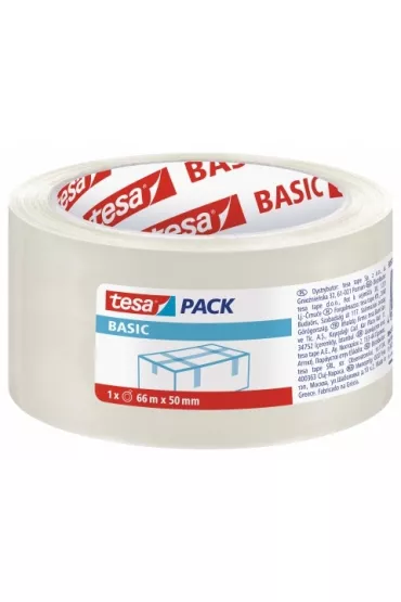 Ta�ma pakowa Tesa Basic transparentna 66 x 50mm
