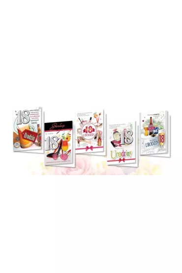 Top Graphic Karnet B6 z nalepkami 18stka mix 10 szt.