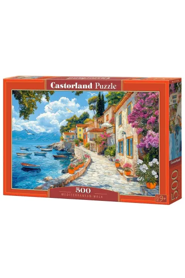 Puzzle 500 el. Mediterranean Walk CASTORLAND B-54220