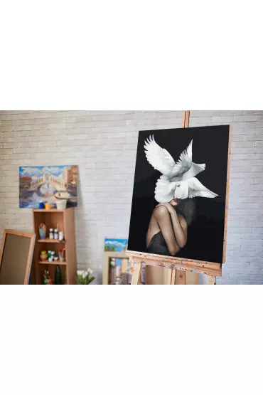 Twoje Hobby Malowanie po numerach - Dusza go��bia 40x50cm