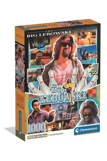Puzzle 1000 The Big Lebowsky Clementoni
