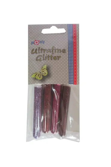 Dekor Art Serwis Brokat fiolki 4 szt.