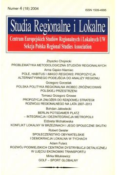 Studia regionalne i lokalne 4/2004