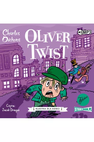 Audiobook Oliver Twist. Klasyka dla dzieci. Charles Dickens. Tom 1 CD - Charles Dickens