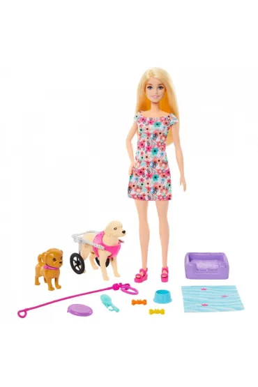 Barbie. Lalka z pieskami Mattel