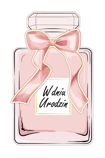 Armin Style Karnet GM wycinany Urodziny damskie, perfum GM-971