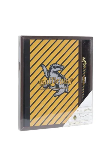 Artesania Cerda Zestaw prezentowy notatnik i d�ugopis Hufflepuff
