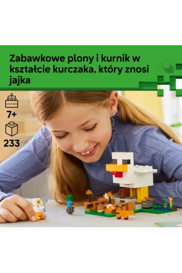 LEGO Minecraft Farma kurczak�w 21585