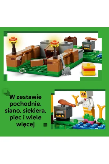 LEGO Minecraft Farma kurczak�w 21585