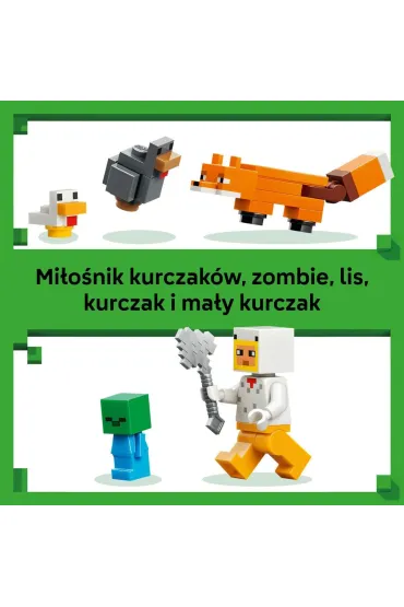 LEGO Minecraft Farma kurczak�w 21585