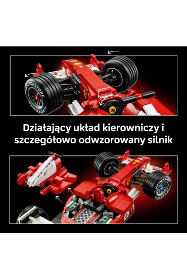 LEGO Icons Ferrari F2004 i Michael Schumacher 11375