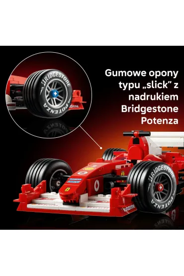 LEGO Icons Ferrari F2004 i Michael Schumacher 11375