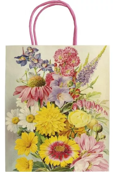 Skona Ting Torebka ozdobna A5 STBAG139 Letnie kwiaty