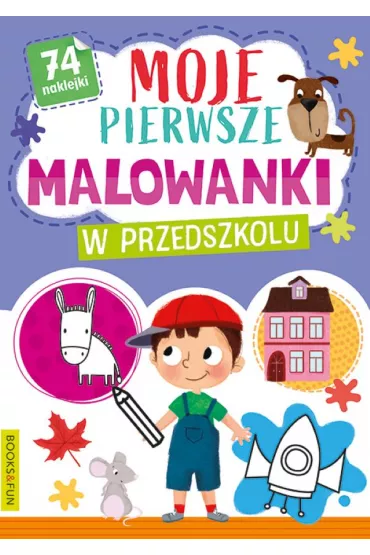 Moje pierwsze m�dre malowanki trzylatka
