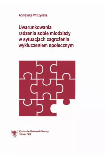 eBook Uwarunkowania radzenia sobie m�odzie�y w sytuacjach zagro�enia wykluczeniem spo�ecznym pdf - Agnieszka Wilczy�ska