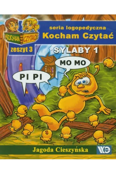 Kocham czyta zeszyt 3. Sylaby 1 - Jagoda Cieszyska