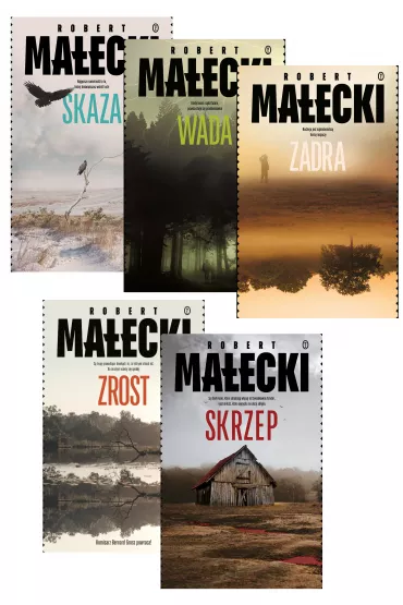 Pakiet Bernard Gross. Tomy 1-5: Skaza, Wada, Zadra, Zrost, Skrzep - Robert Ma�ecki