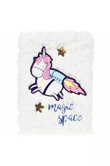 Starpak Notes pluszowy Unicorn Space