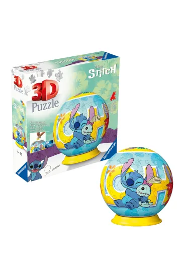 Puzzle Kula 72 el. 3D Stitch Ravensburger