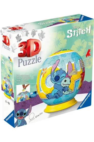 Puzzle Kula 72 el. 3D Stitch Ravensburger