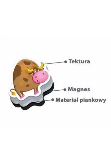 Puzzle magnetyczne M�j ma�y �wiat Farma Roter Kafer