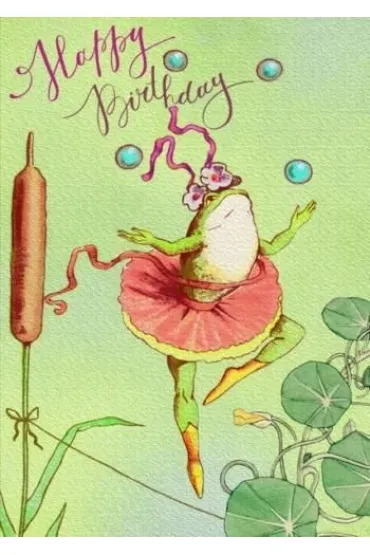 Madame Treacle Karnet B6 z kopert� Urodziny Kot