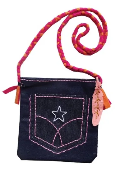 Torebka jeans POCKET (STN-10-64) * Stnux