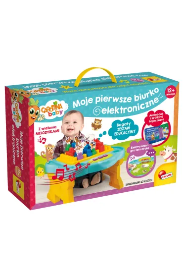Lisciani Carotina baby Moje pierwsze biurko elektroniczne 304-PL76628