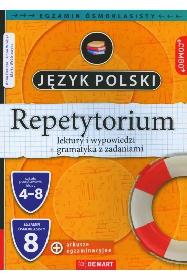 J�zyk polski. Repetytorium. Egzamin �smoklasisty - Anna Wr�bel, Marta Wr�blewska, Anna Derleta