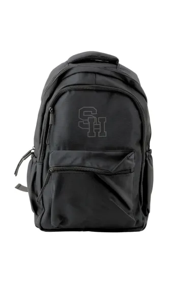 LeanToys Plecak szkolny SH czarny 20L