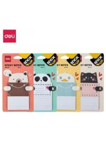 Notes samoprzylepny 76x101mm 15K mix DELI