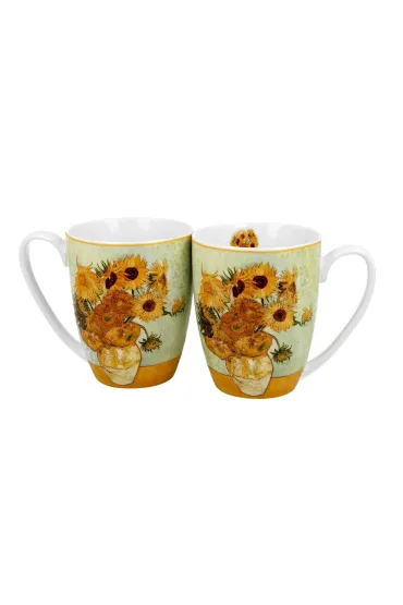 Duo Sp. z o.o. Komplet kubkw Van Gogh Sunflowers 2 x 350 ml