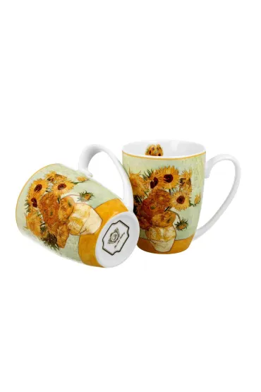 Duo Sp. z o.o. Komplet kubkw Van Gogh Sunflowers 2 x 350 ml