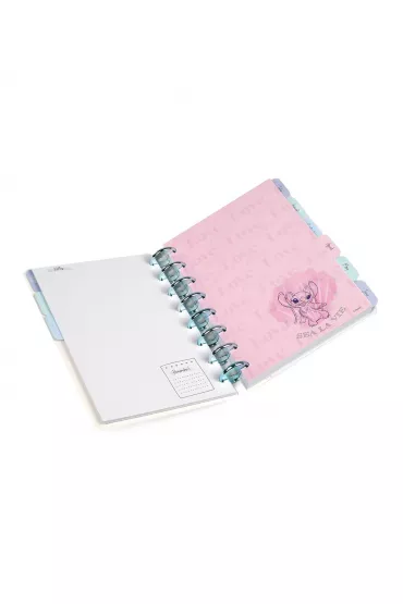 Planer A5 Big Ring Disney Fashion Stitch 200 kartek