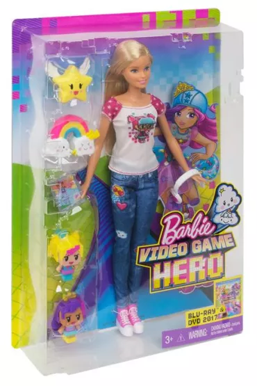 Barbie Video Game Hero. Lalka Barbie w �wiecie gier DTV96 Mattel