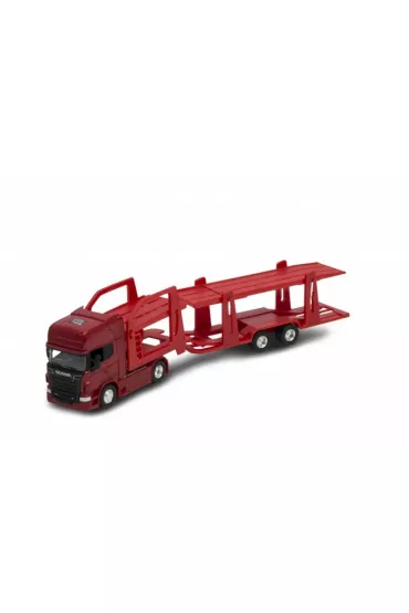 Auto ci�arowe metalowe laweta Scania 30x9x6 Welly 68023
