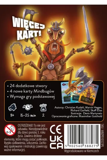 Mindbug: Nowi s�udzy - M Hegen, R Garfield, S Elias, Ch. Kudahl